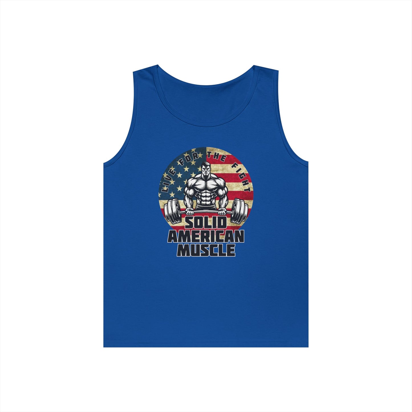 Solid American Muscle - Logo Tank Top