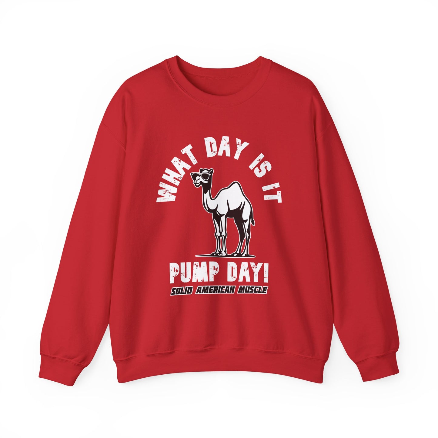 Solid American Muscle - Pump Day! Sweatshirt