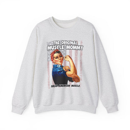 Solid American Muscle - Original Muscle Mommy - Sweatshirt