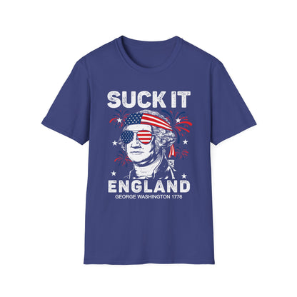 Patriot Collection - Suck It England - George Washington - T-Shirt