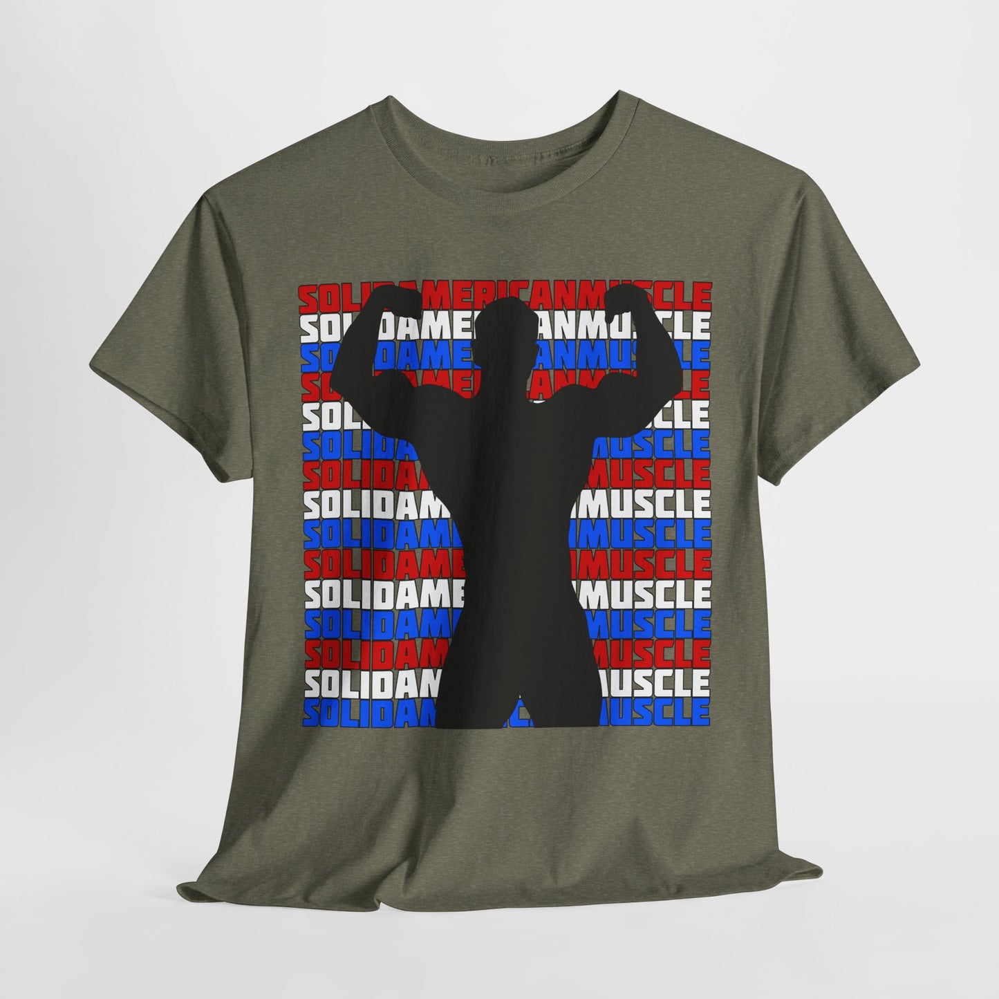 Solid American Muscle - Silhouette #1 Shirt