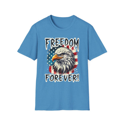 Patriot Collection - Freedom Forever! - USA Flag - Bald Eagle - T-Shirt