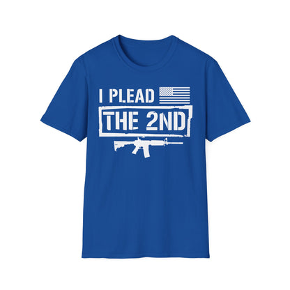 Patriot Collection - I Plead the 2nd - Second Amendment / Gun Rights - T-Shirt