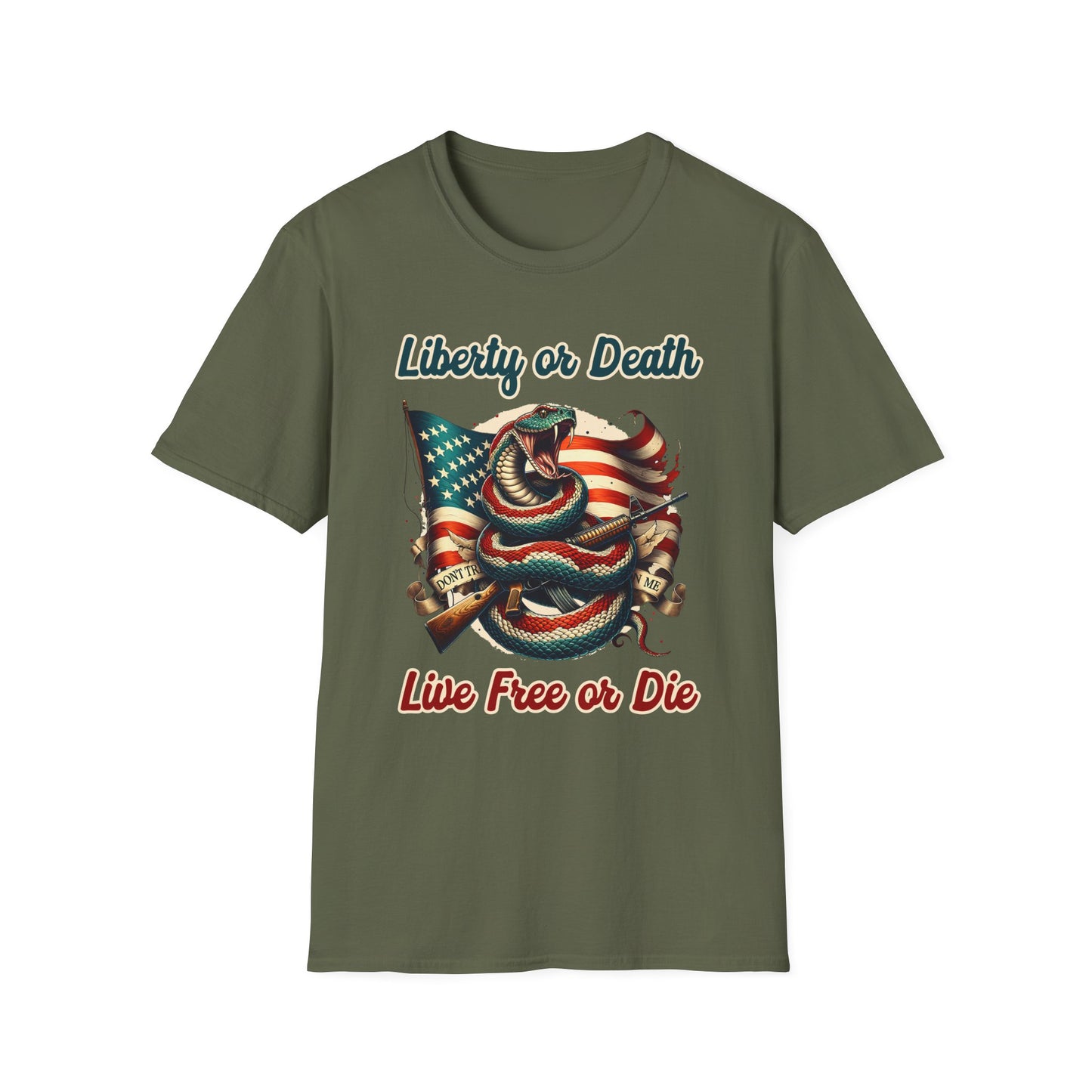 Patriot Collection - Liberty or Death - Live Free of Die - T-Shirt