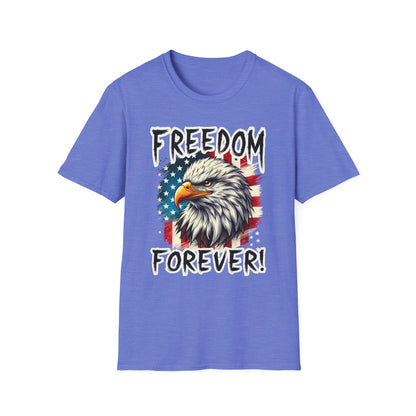 Patriot Collection - Freedom Forever! - USA Flag - Bald Eagle - T-Shirt