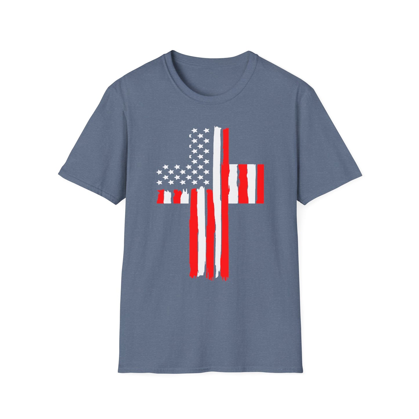 Patriot Collection - American Flag Cross - T-Shirt