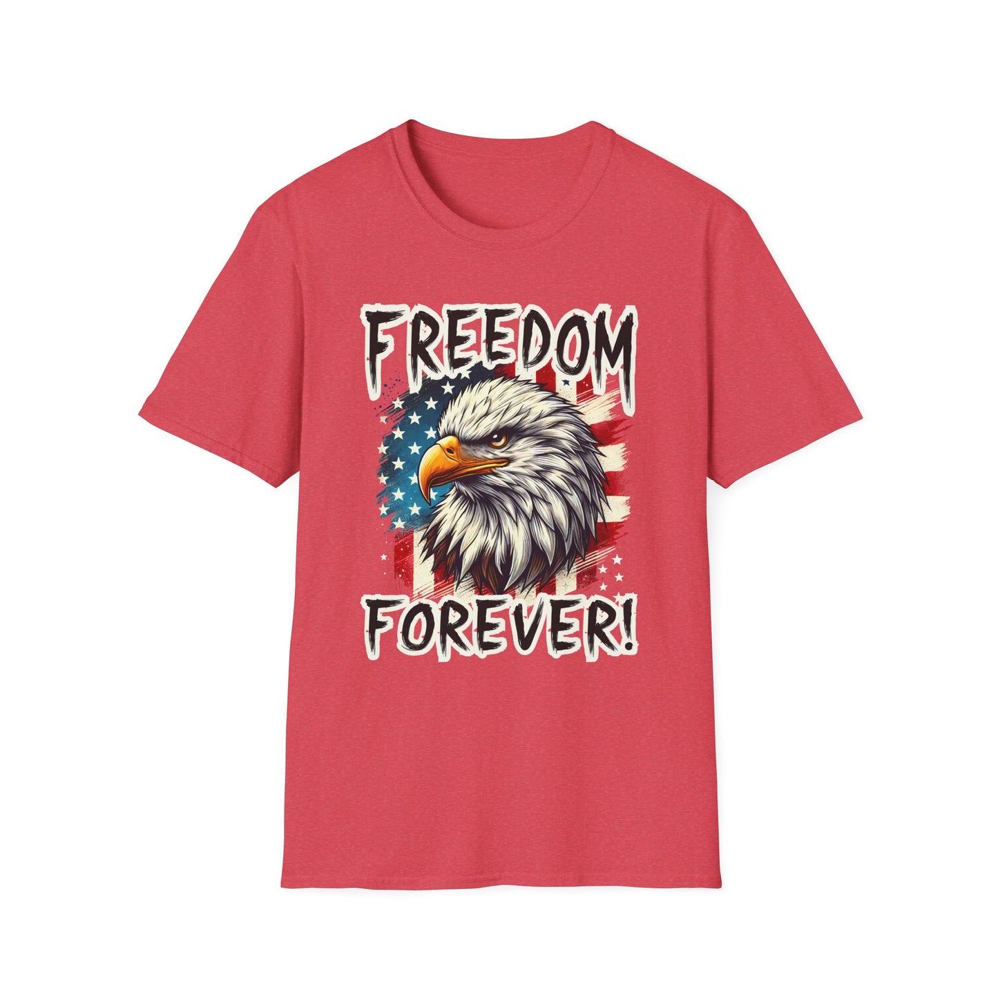 Patriot Collection - Freedom Forever! - USA Flag - Bald Eagle - T-Shirt