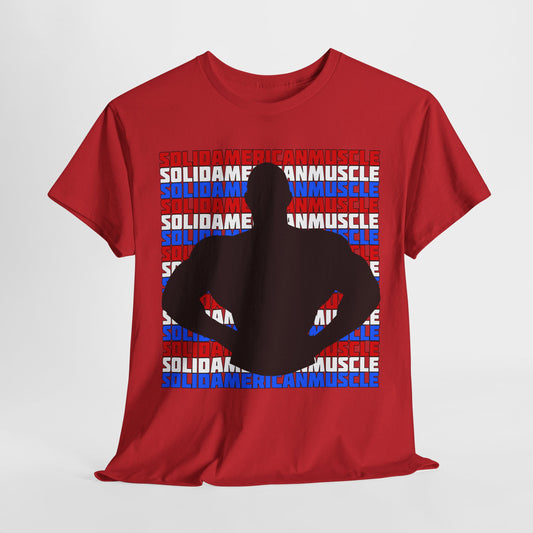 Solid American Muscle - Silhouette #3 T-Shirt