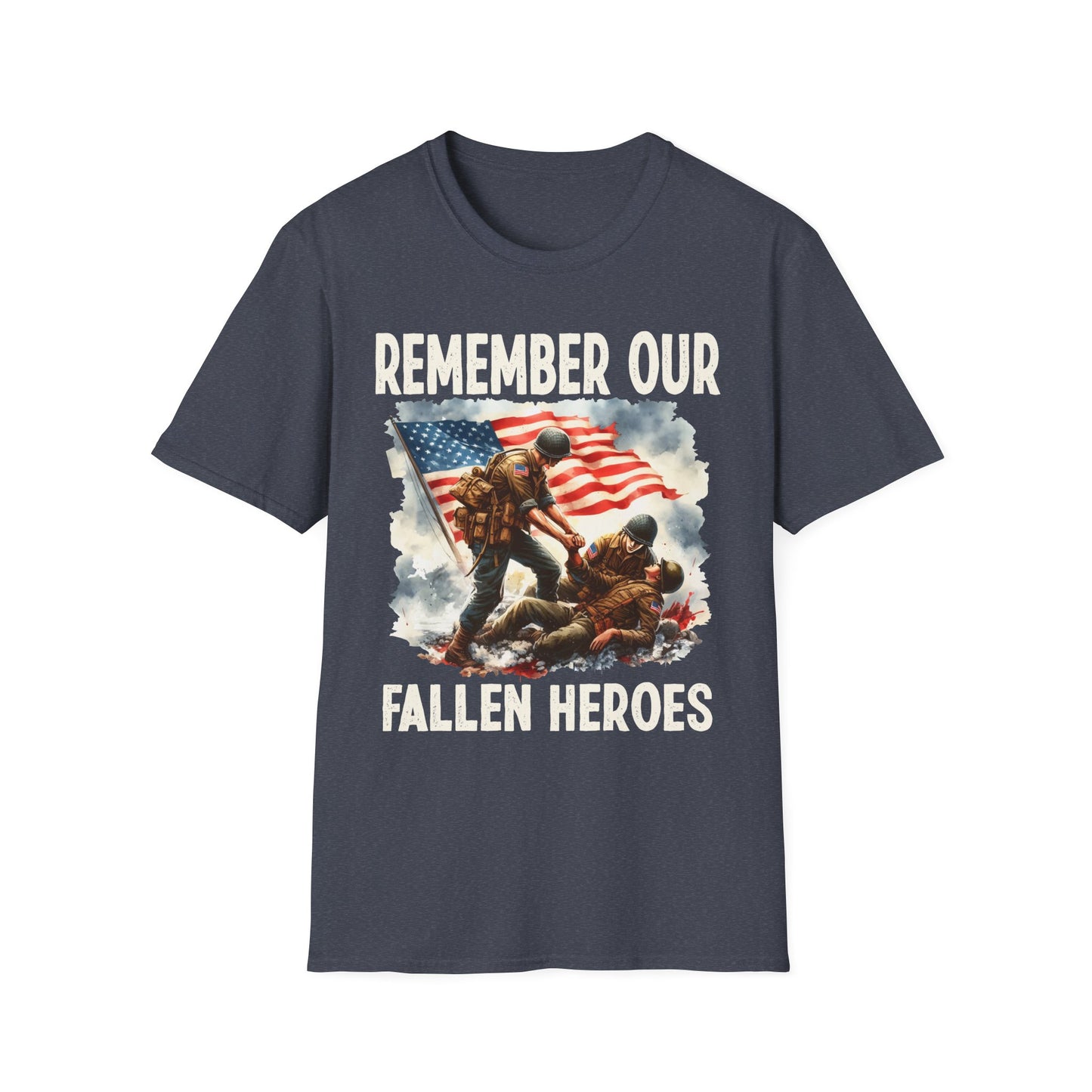 Patriot Collection - Remember Our Fallen Heroes - Memorial Day Themed - T-Shirt