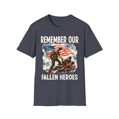 Patriot Collection - Remember Our Fallen Heroes - Memorial Day Themed - T-Shirt