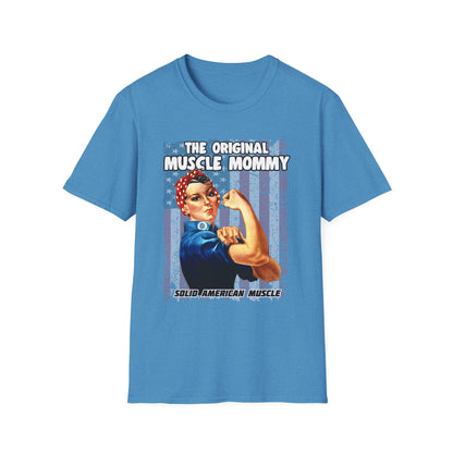 Solid American Muscle - The Original Muscle Mommy T-Shirt