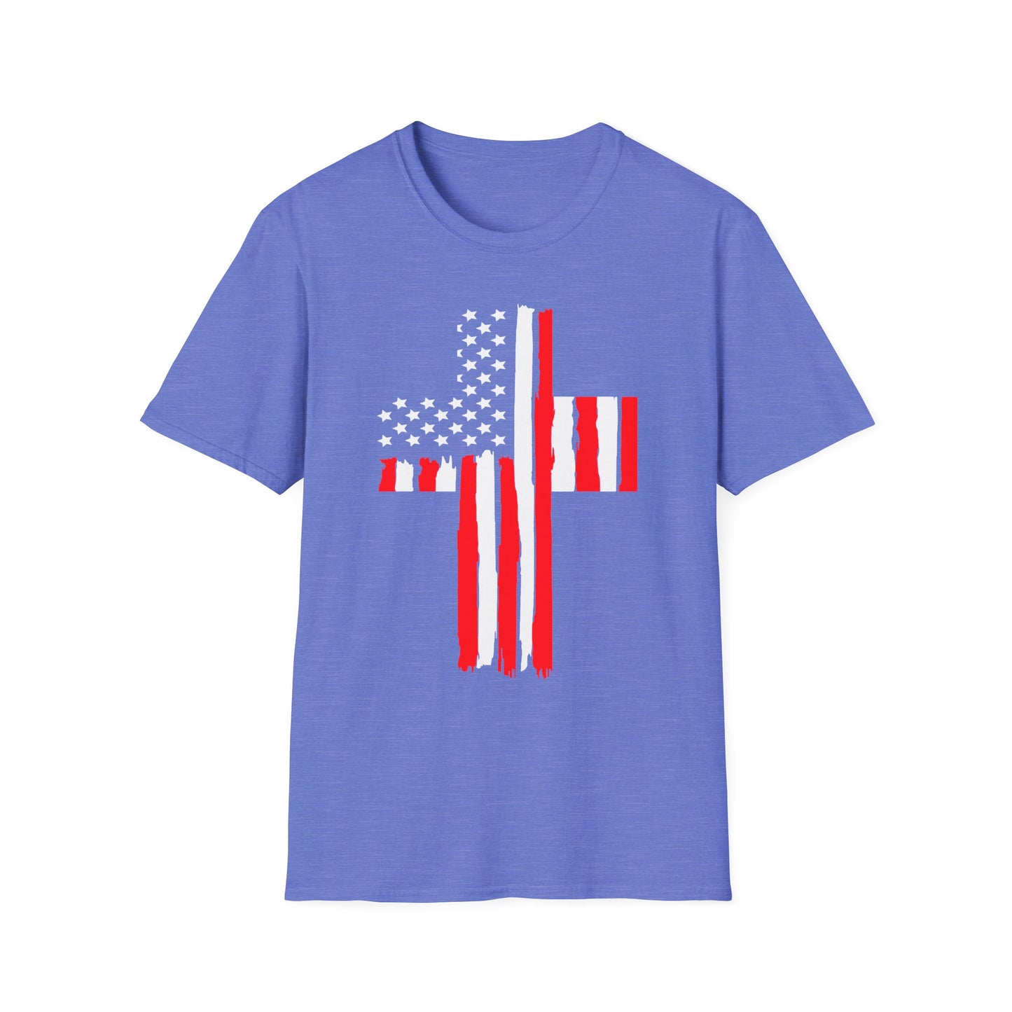 Patriot Collection - American Flag Cross - T-Shirt