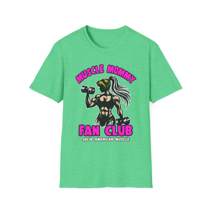 Solid American Muscle - Muscle Mommy Fan Club T-Shirt