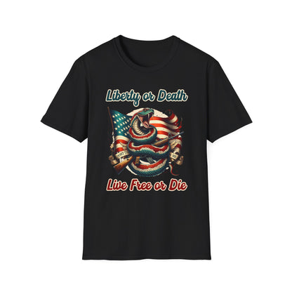 Patriot Collection - Liberty or Death - Live Free of Die - T-Shirt