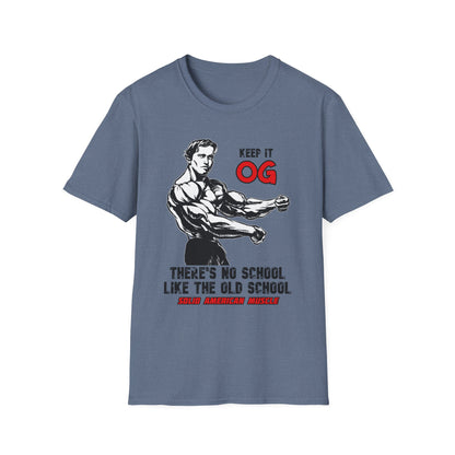 Solid American Muscle - Keep it OG - There's No School Like the Old School T-Shirt