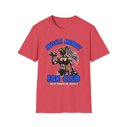 Solid American Muscle - Muscle Mommy Fan Club T-Shirt