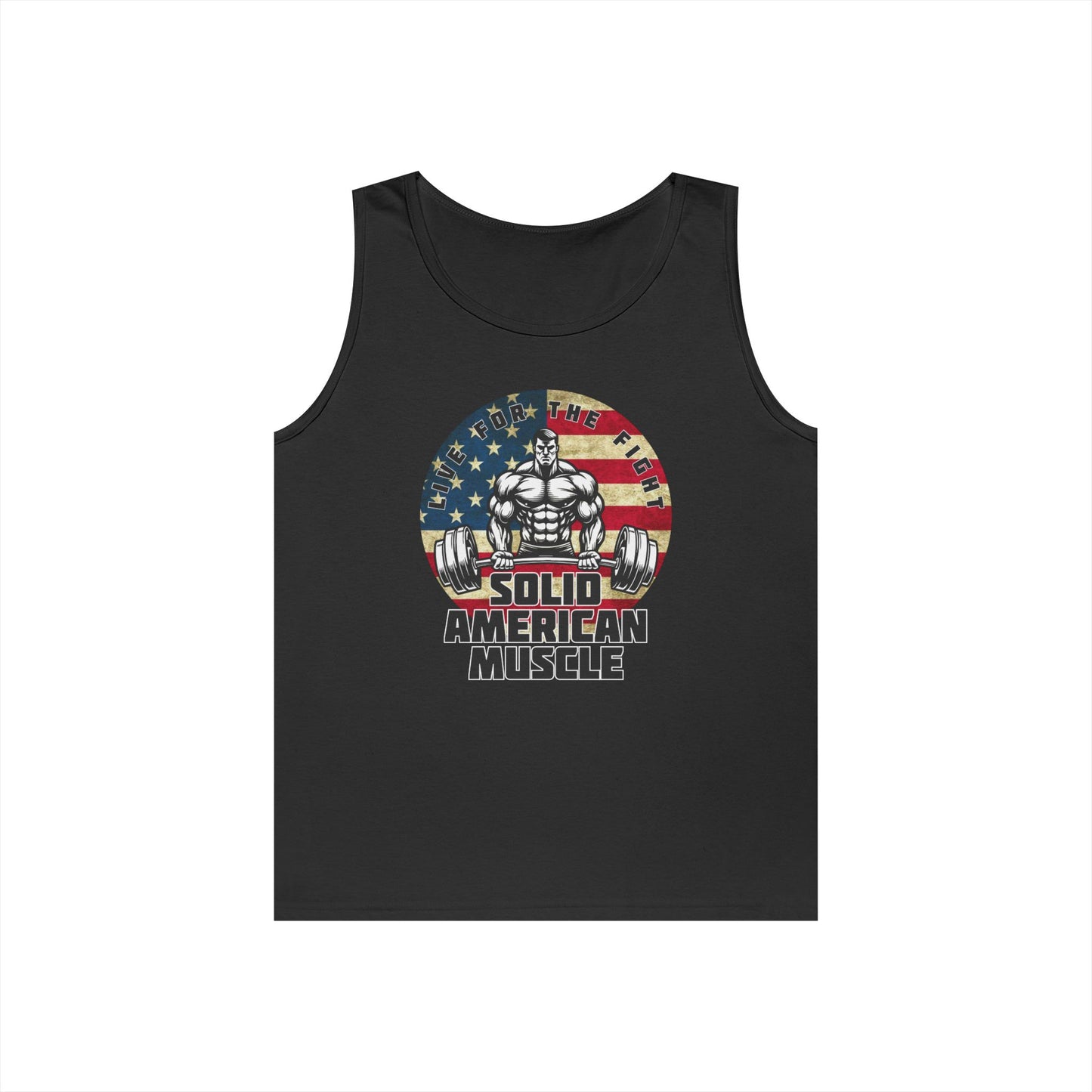 Solid American Muscle - Logo Tank Top