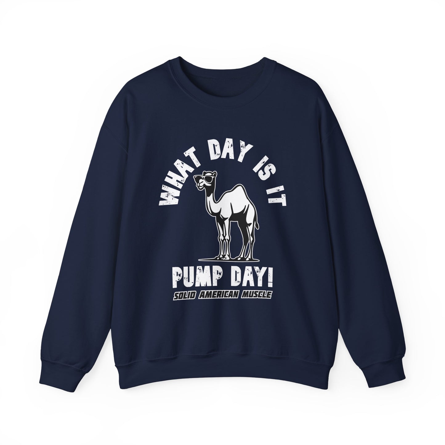 Solid American Muscle - Pump Day! Sweatshirt