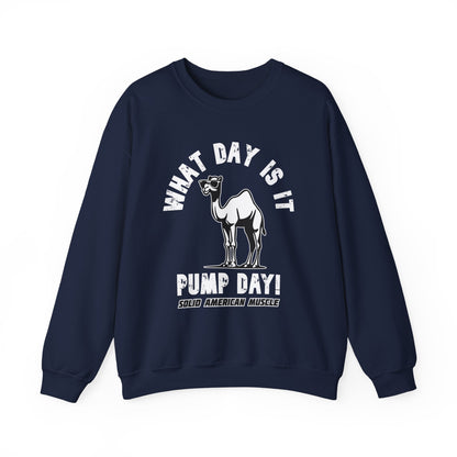 Solid American Muscle - Pump Day! Sweatshirt