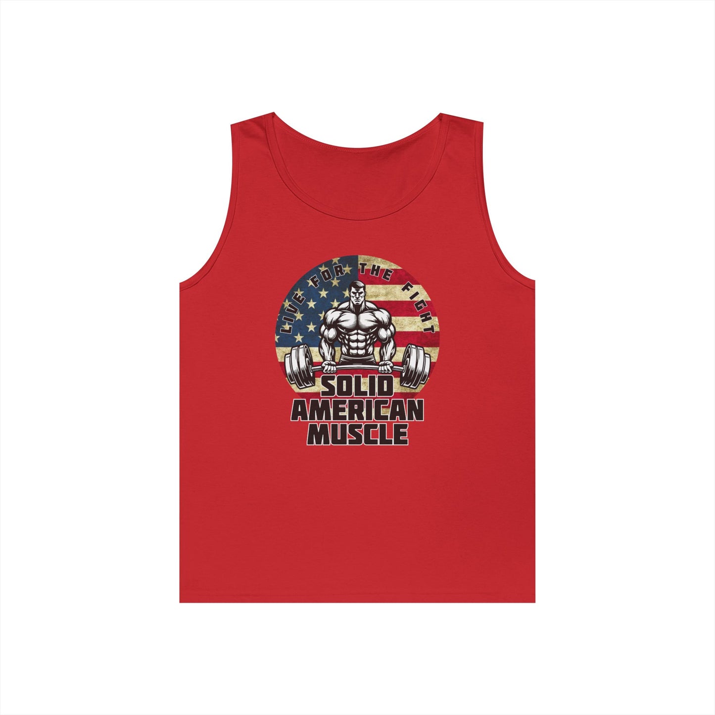 Solid American Muscle - Logo Tank Top