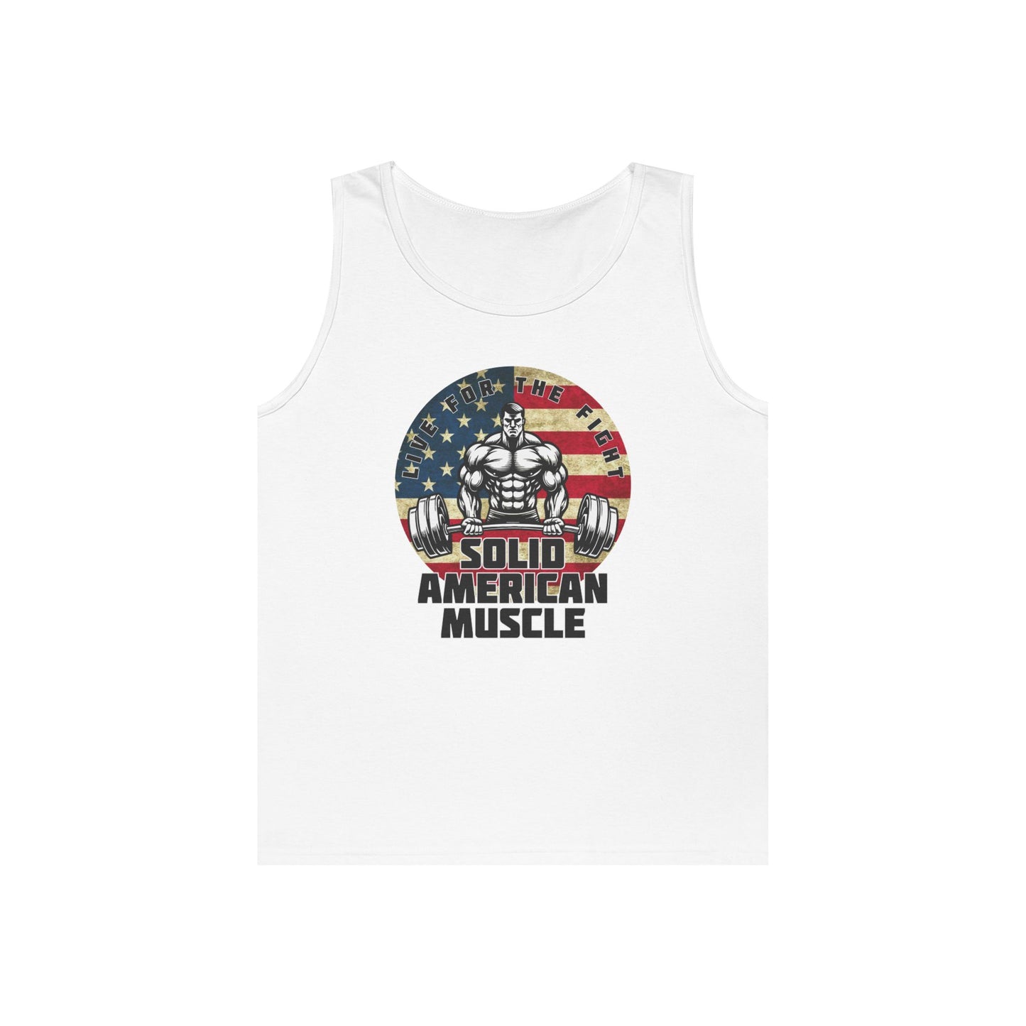 Solid American Muscle - Logo Tank Top