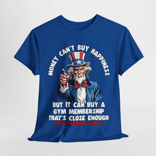 Solid American Muscle - Money Can't Buy Happiness #3 T-Shirt