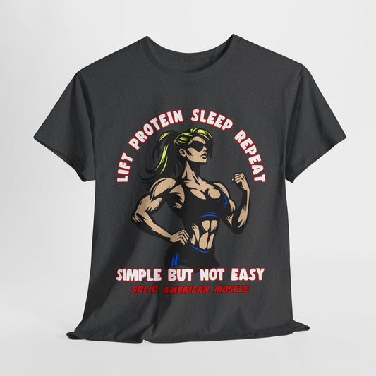 Solid American Muscle - Simple But It's Not Easy #2 T-Shirt