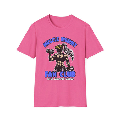 Solid American Muscle - Muscle Mommy Fan Club T-Shirt