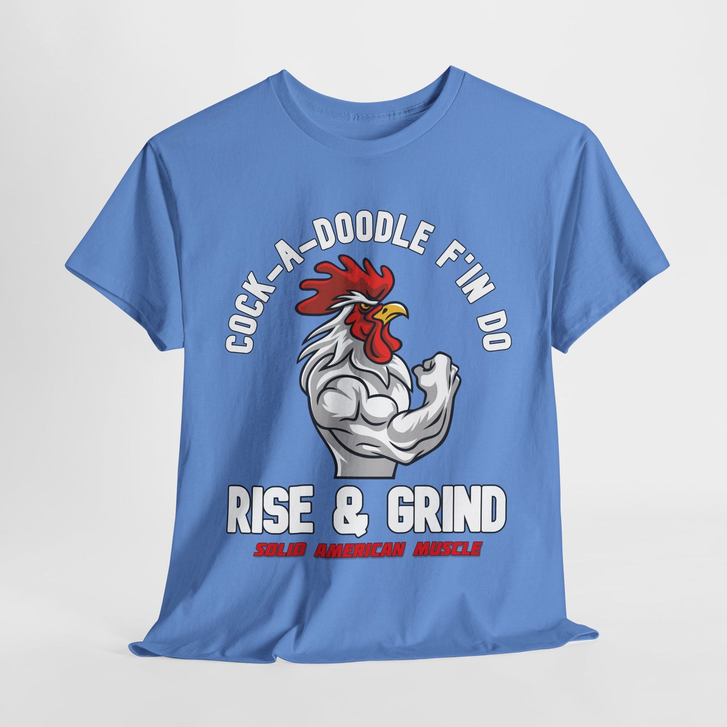 Solid American Muscle - Rise & Grind #1 T-Shirt