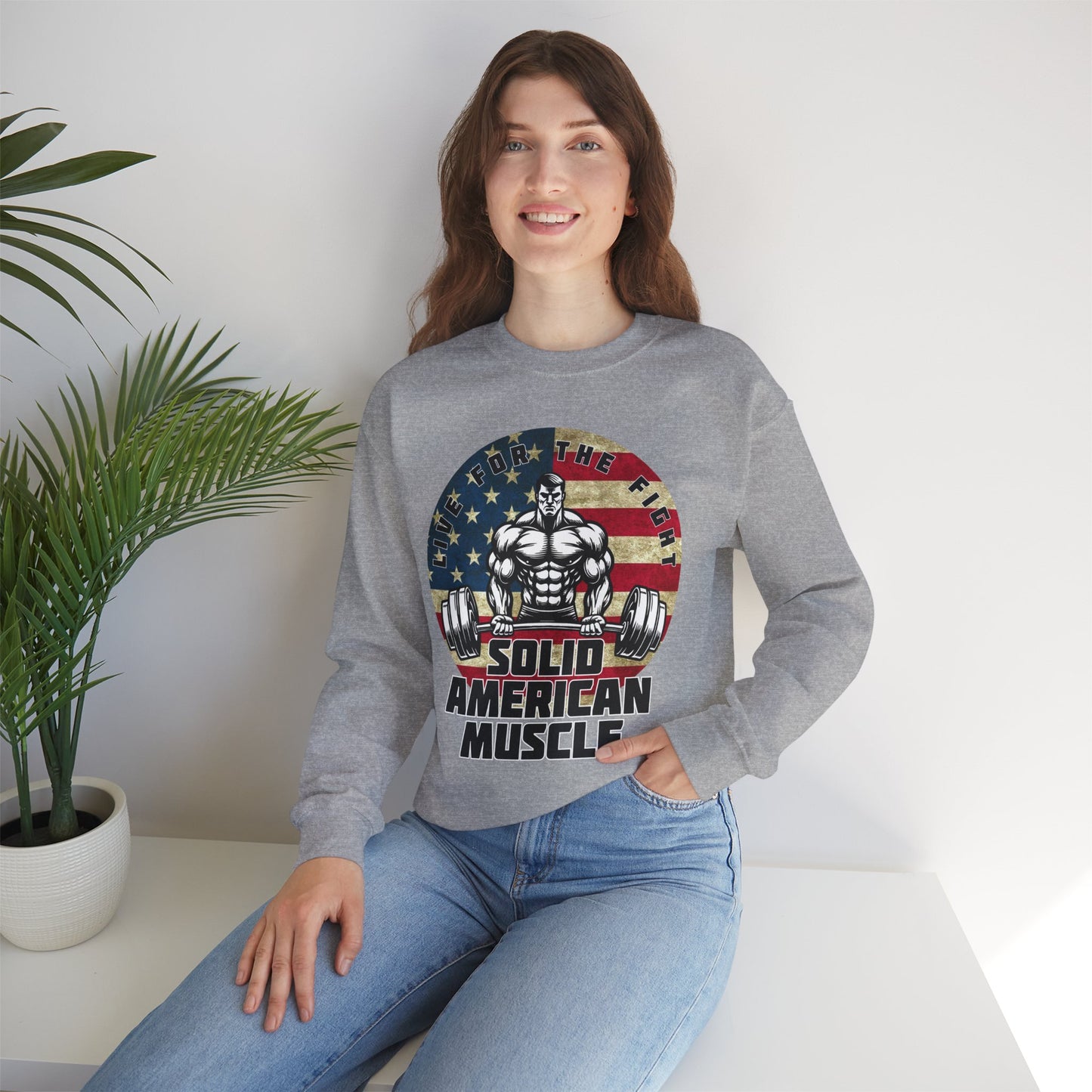 Solid American Muscle - Logo Sweatshirt