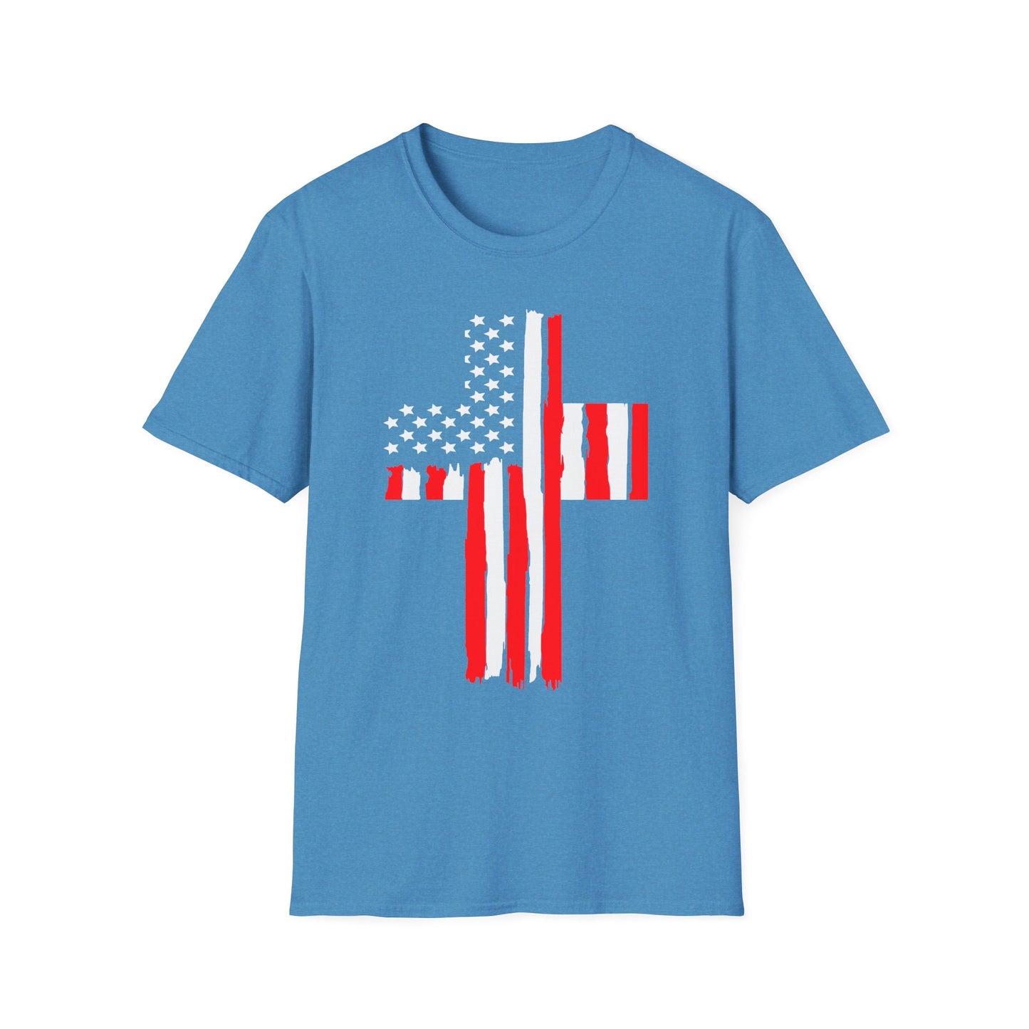 Patriot Collection - American Flag Cross - T-Shirt