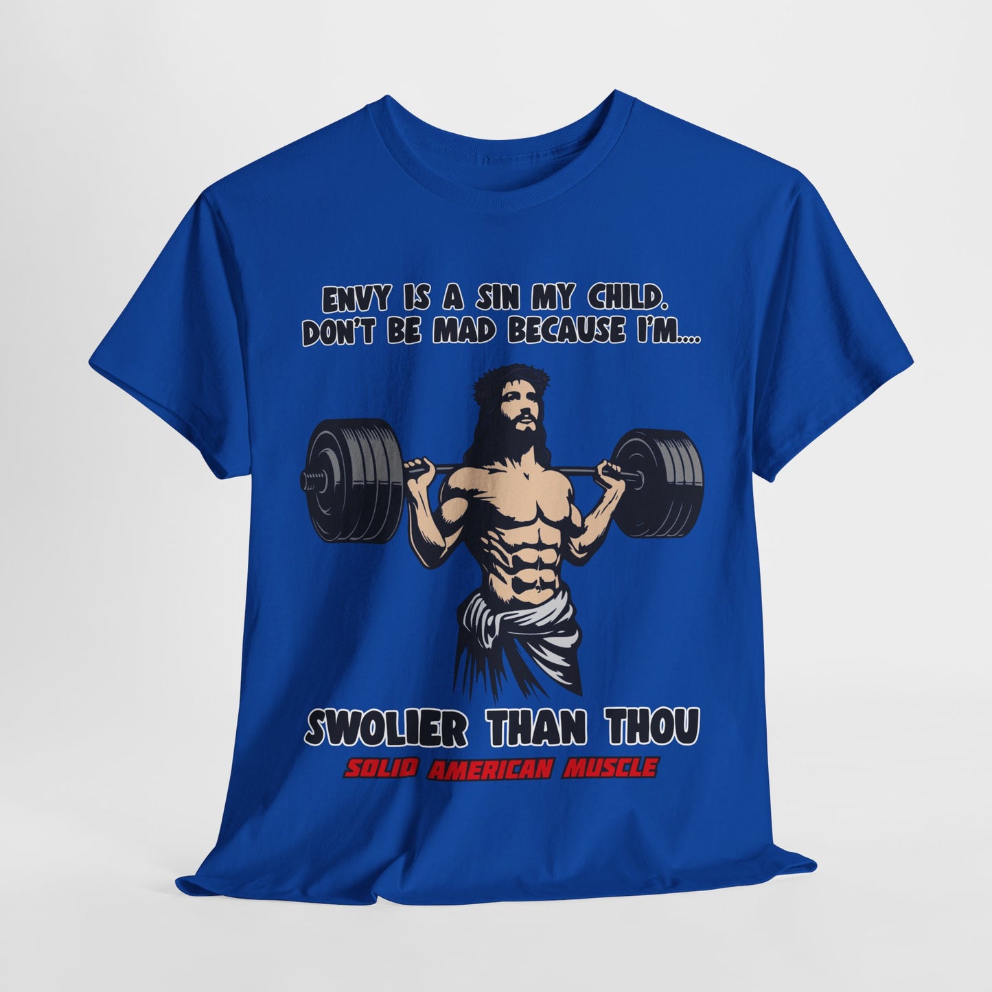 Solid American Muscle - Swolier Than Thou T-Shirt