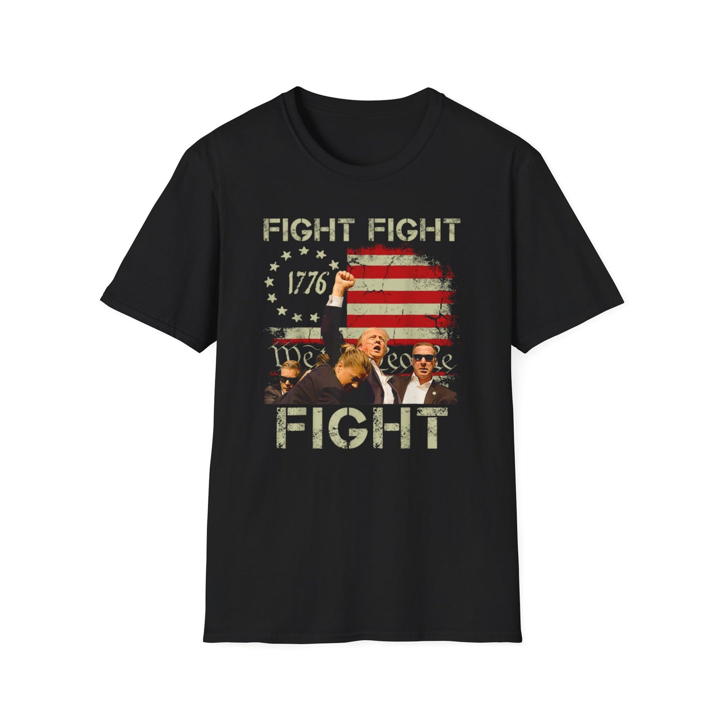 Patriot Collection - Fight Fight Fight - President Donald Trump - T-Shirt