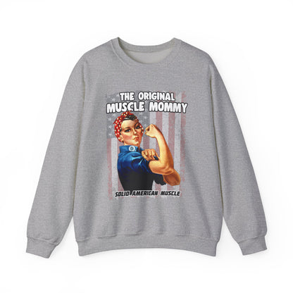 Solid American Muscle - Original Muscle Mommy - Sweatshirt