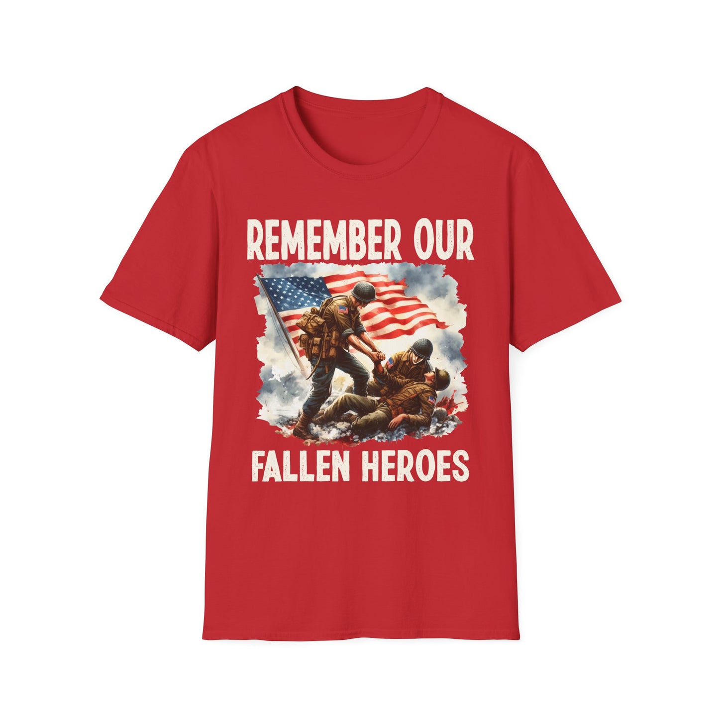 Patriot Collection - Remember Our Fallen Heroes - Memorial Day Themed - T-Shirt