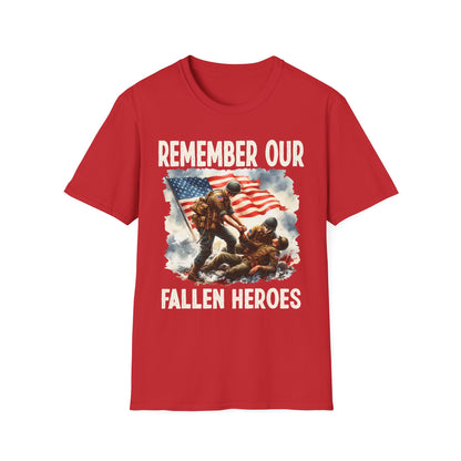 Patriot Collection - Remember Our Fallen Heroes - Memorial Day Themed - T-Shirt