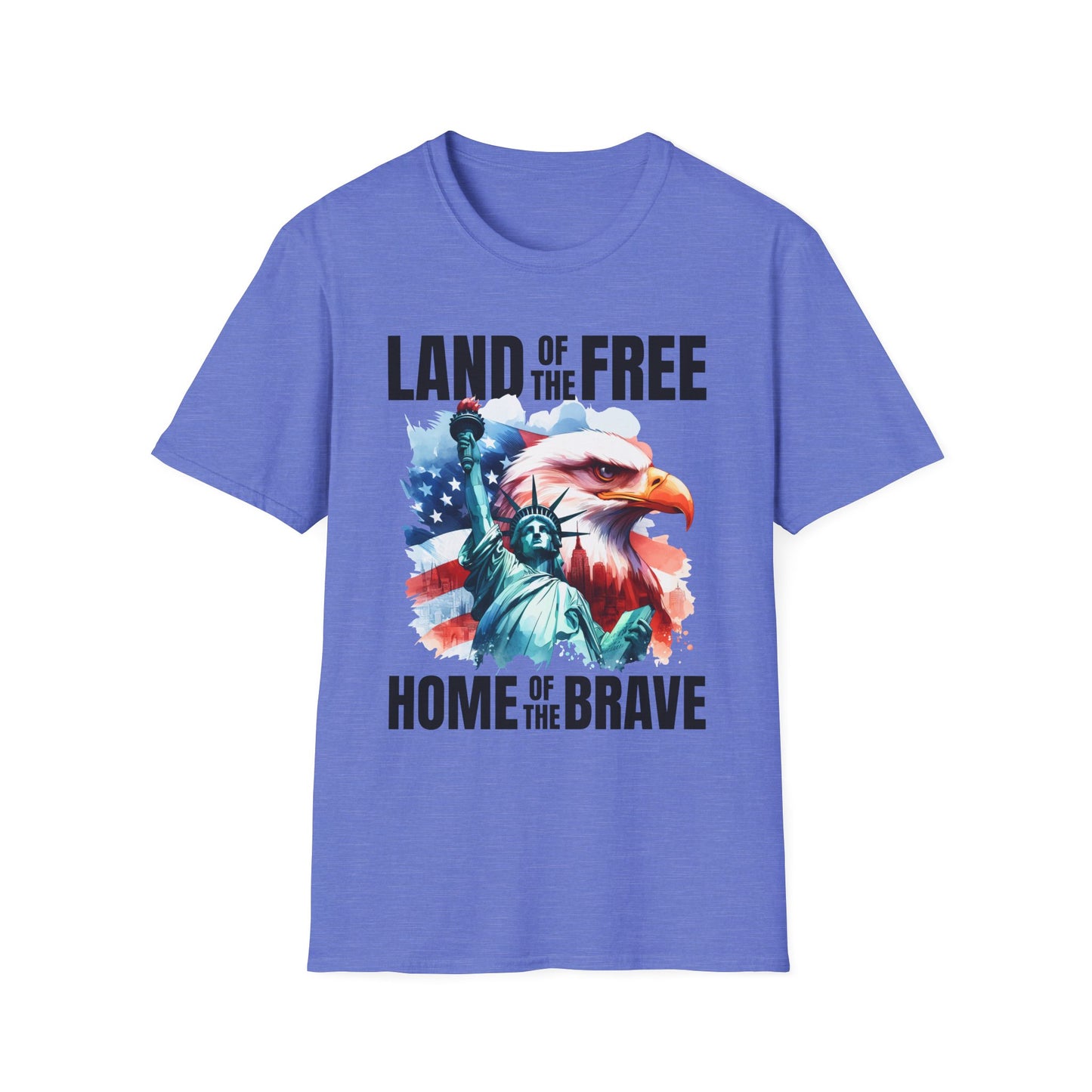 Patriot Collection - Land of the Free, Home of the Brave - T-Shirt