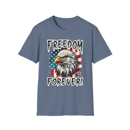 Patriot Collection - Freedom Forever! - USA Flag - Bald Eagle - T-Shirt