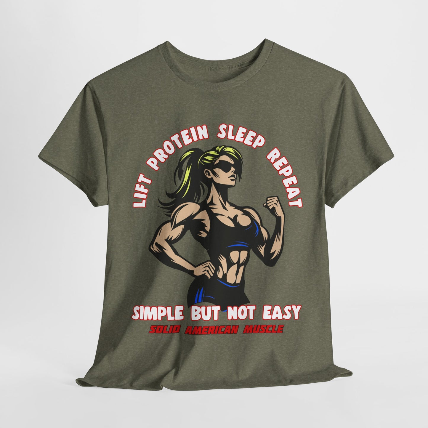 Solid American Muscle - Simple But It's Not Easy #2 T-Shirt