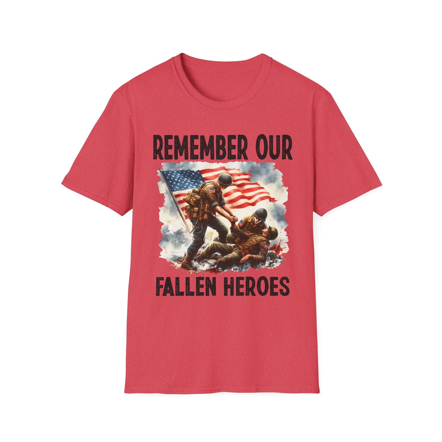 Patriot Collection - Remember Our Fallen Heroes - Memorial Day Themed - T-Shirt