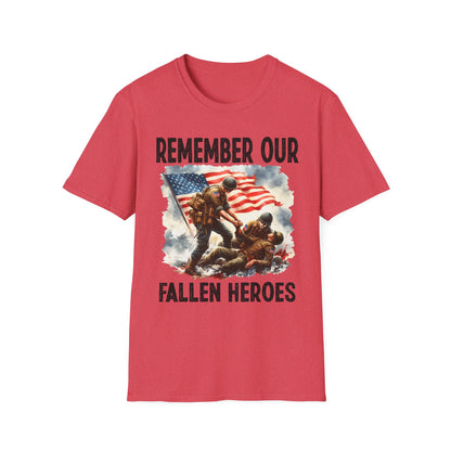 Patriot Collection - Remember Our Fallen Heroes - Memorial Day Themed - T-Shirt