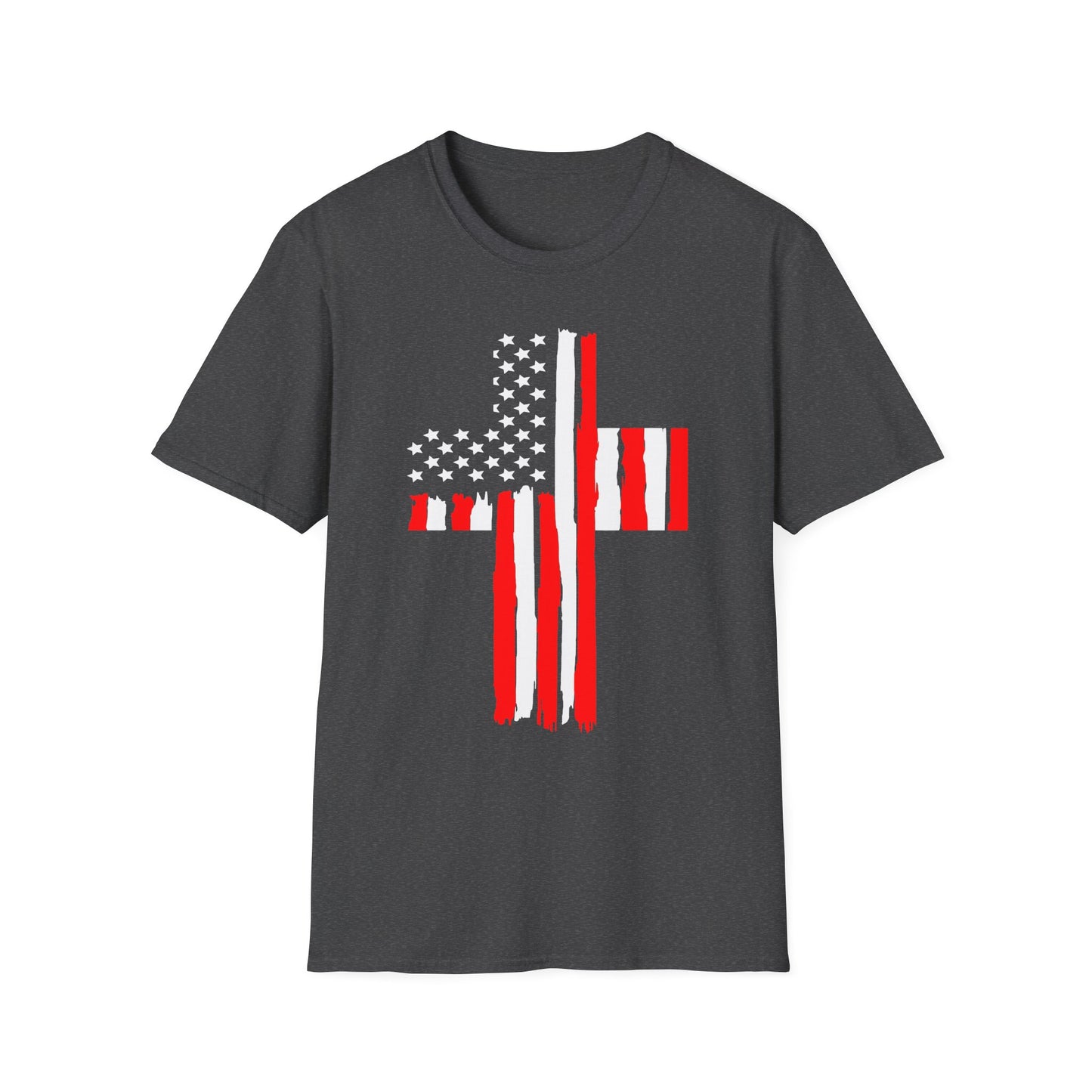 Patriot Collection - American Flag Cross - T-Shirt