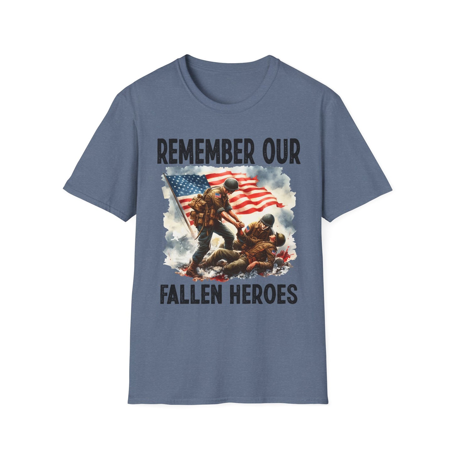 Patriot Collection - Remember Our Fallen Heroes - Memorial Day Themed - T-Shirt