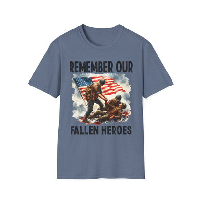 Patriot Collection - Remember Our Fallen Heroes - Memorial Day Themed - T-Shirt