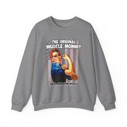 Solid American Muscle - Original Muscle Mommy - Sweatshirt