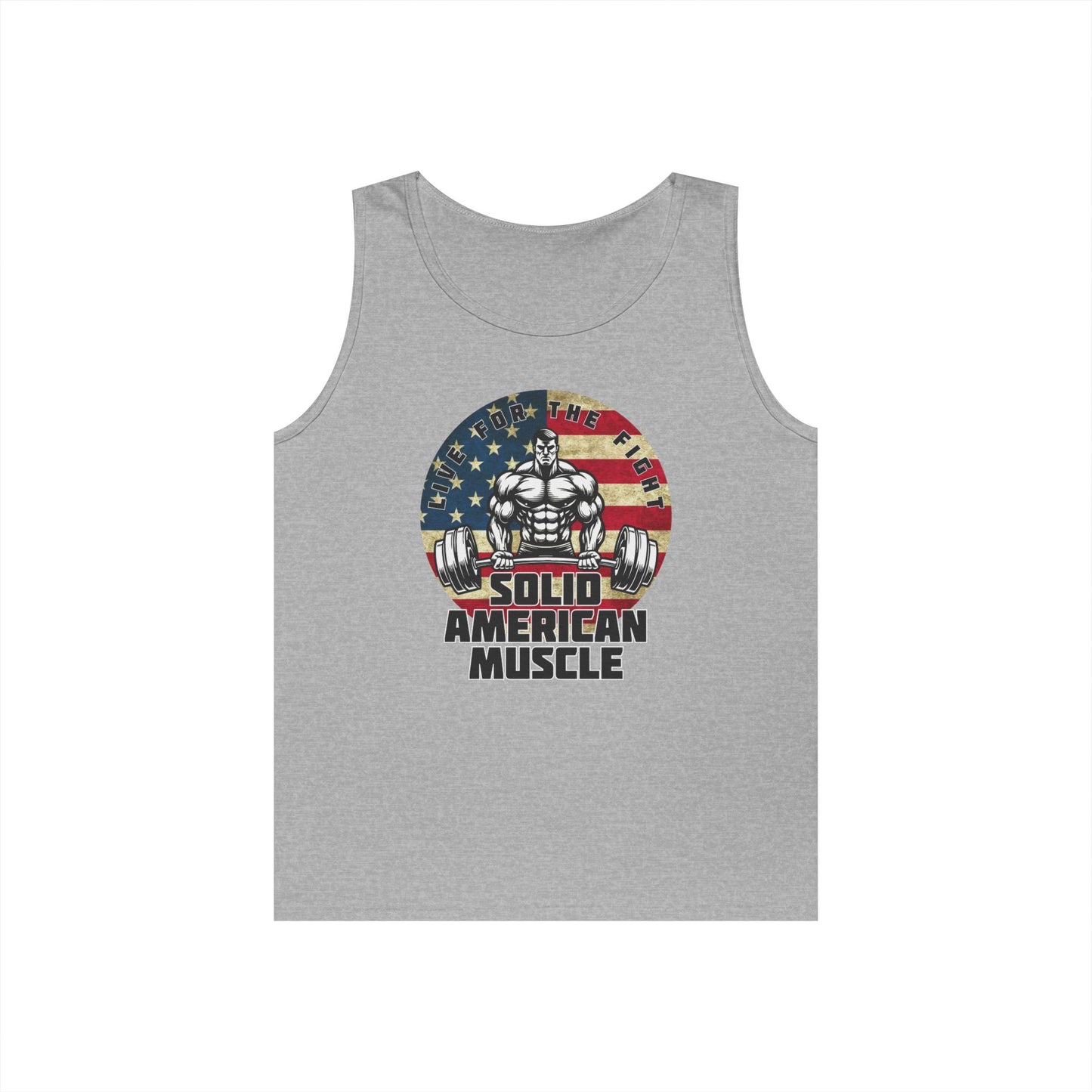 Solid American Muscle - Logo Tank Top