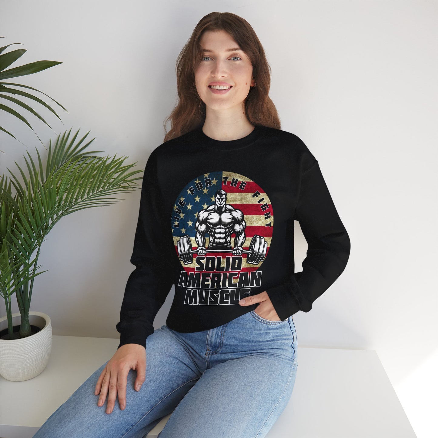 Solid American Muscle - Logo Sweatshirt