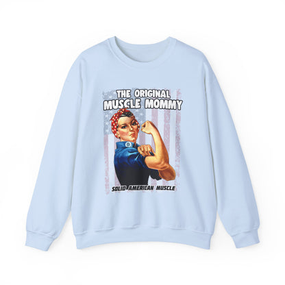 Solid American Muscle - Original Muscle Mommy - Sweatshirt