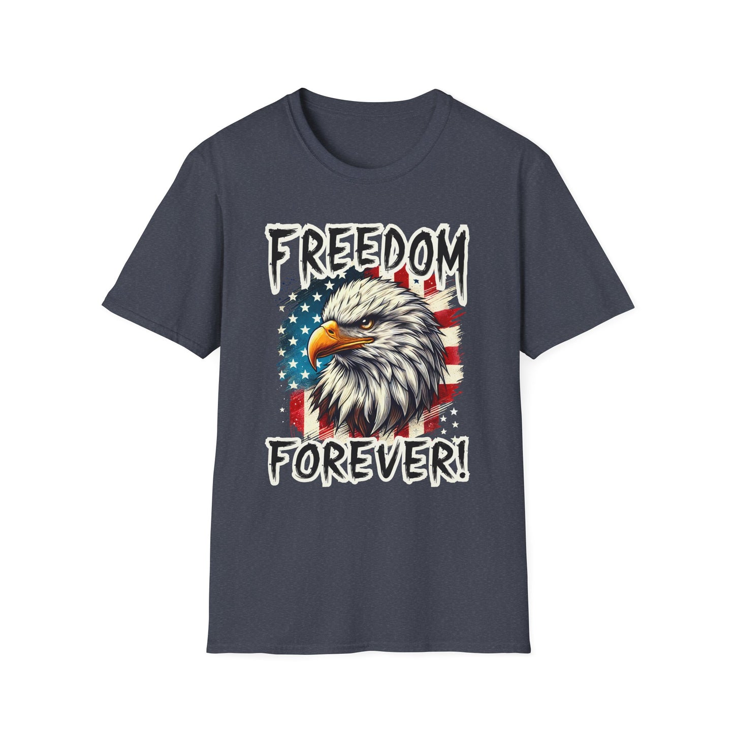 Patriot Collection - Freedom Forever! - USA Flag - Bald Eagle - T-Shirt