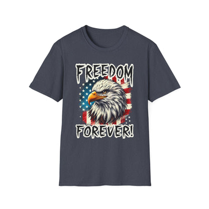 Patriot Collection - Freedom Forever! - USA Flag - Bald Eagle - T-Shirt
